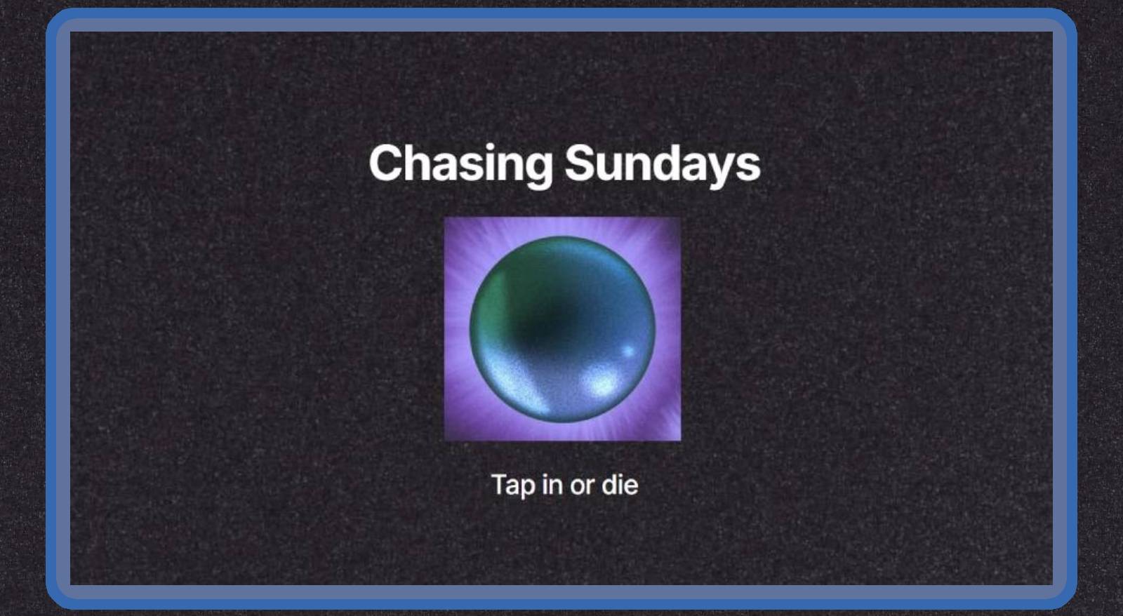Subscribe to Chasing Sundays
