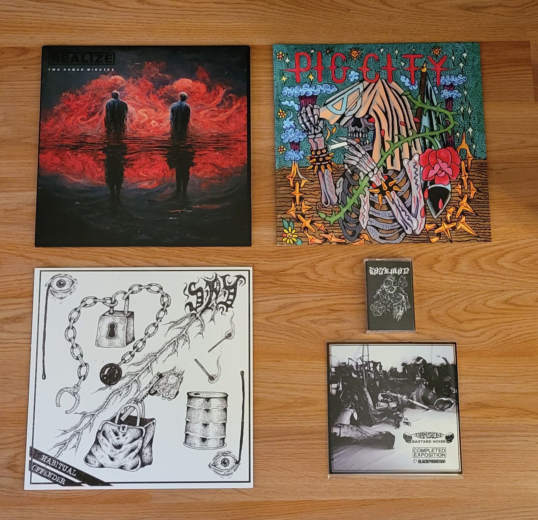 Reviews of apocalyptic industrial, skin-searing hardcore, wicked grind and more